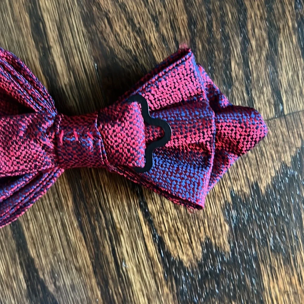 Boys Nordstrom 100% Silk Adjustable Bow Tie